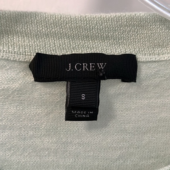 JCrew- 100% Merino Wool 3/4” Sleeve Crew Neck Sweater - Picture 7 of 7